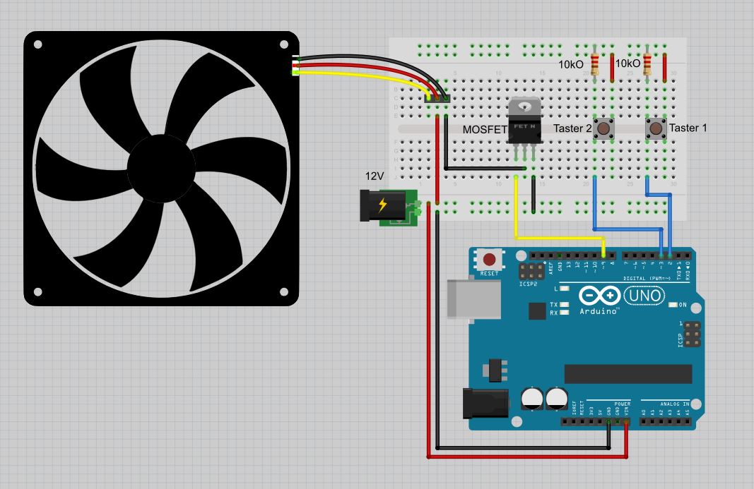 DIY How To Arduino] Arduino Tutorial 3 - Lüfter per PWM steuern - Raspberry  / Arduino - We-Mod-It | Das Forum von Moddern für Modder